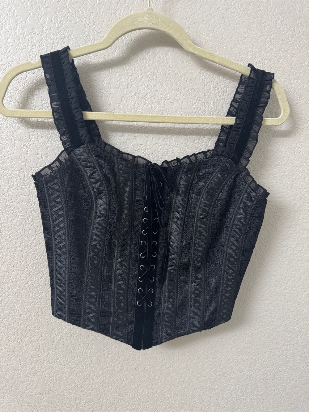 La Femme en Noir gothic glamour bustier - Picture 2 of 5